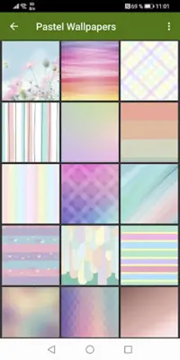 Pastel Wallpapers android App screenshot 1